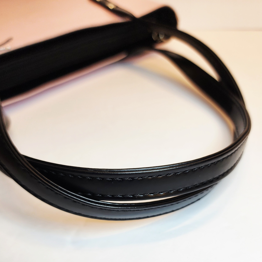Pink and Black Women's Bag - Picture 7 of 11